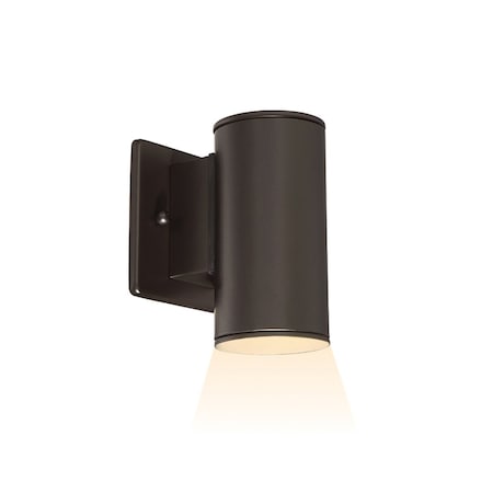 Designers Fountain Barrow 6in Oil Rubbed Bronze Integrated LED Outdoor Line Voltage Wall Sconce LED33001-ORB